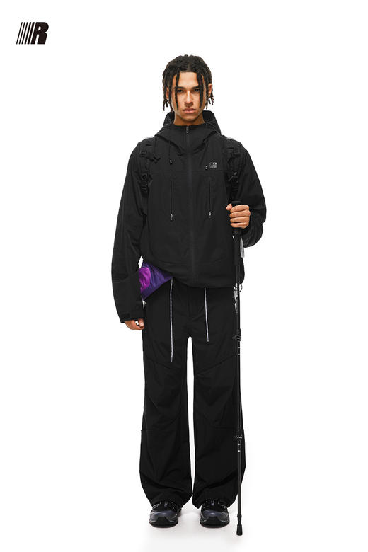 FDR官方店 户外结构连帽防风冲锋衣男女春夏城市运动情侣夹克外套 商品图5