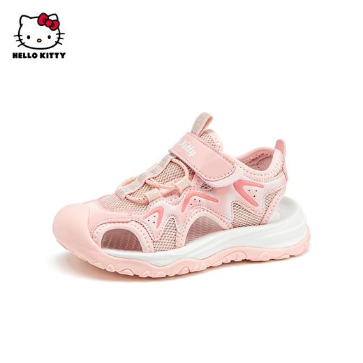 HelloKitty童鞋女童夏季凉鞋包头儿童运动凉鞋女孩沙滩鞋26-37 K4526841 商品图3