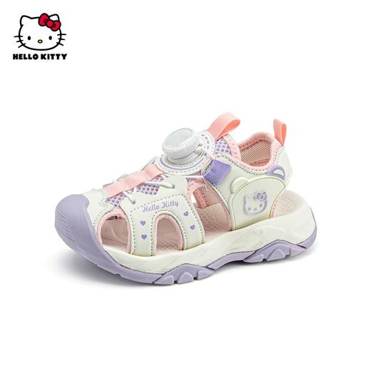 HelloKitty女童夏季包头防滑软底运动凉鞋儿童公主沙滩鞋28-35 K4526876 商品图0