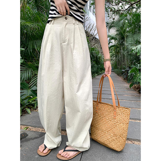 【169元任选2件】最后一波现货！2色慵懒阔腿休闲裤 商品图2