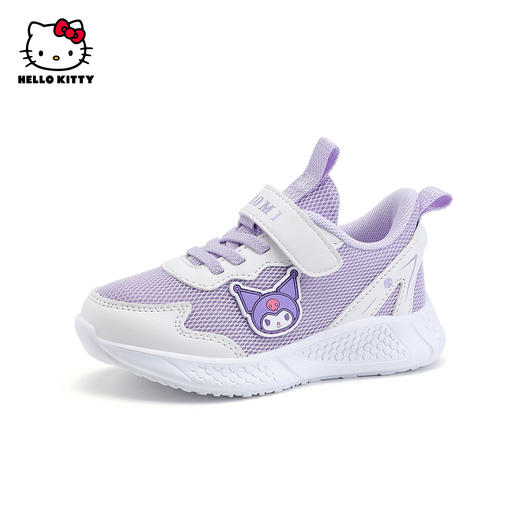 hellokitty库洛米童鞋女童运动鞋春季儿童透气跑鞋小白鞋26-37 KU5516819 商品图0