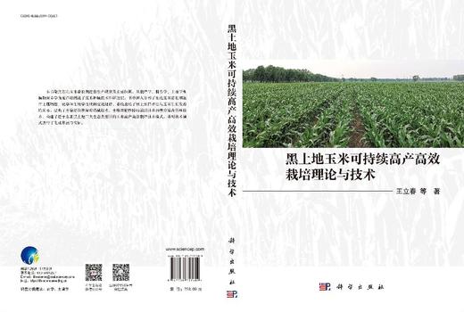 黑土地玉米可持续高产高效栽培理论与技术 商品图3