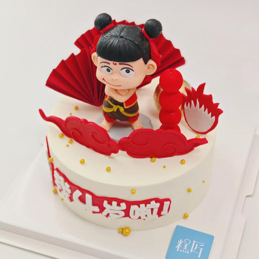 哪吒摆件奶油蛋糕 商品图4