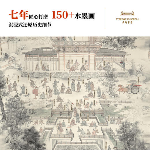 10岁+  写给儿童的中国历史长卷   步印 商品图4