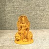 新款文殊/普贤菩萨°黄杨摆件 商品缩略图1