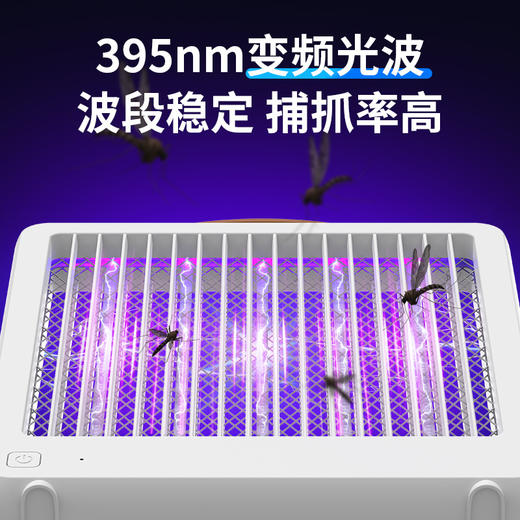 【充插两用；蚊蝇一网打尽！！！】家用驱蚊神器，360°电击灭蚊，全屋蚊虫无处可逃。真正的一蚊不剩，全屋清净安心，开启蚊蝇灭净新时代！ 商品图4