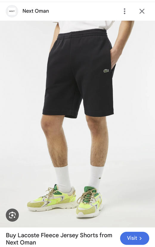 L.A.C 法西小渔 松紧弹力休闲短裤中裤 DK347 商品图2