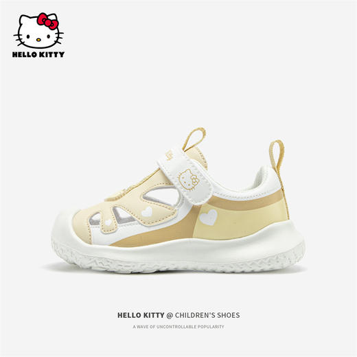 hellokitty童鞋女宝宝鞋软底夏季儿童凉鞋包头女孩镂空鞋透气24-30 K4526889 商品图2