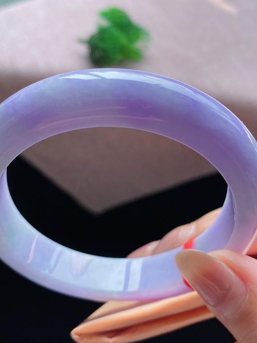 58正圈紫罗兰翡翠手镯 商品图4