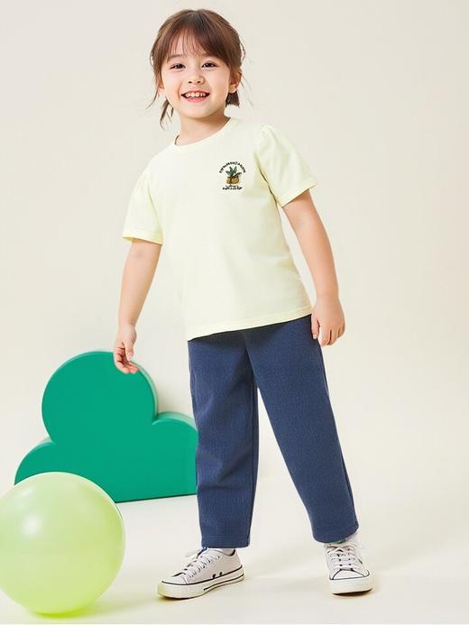 佐丹奴童装25年新款【sorona】弹力保型T恤衫03325217 商品图1