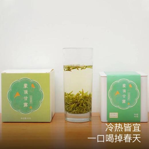【清仓折扣】明前蒙顶甘露 40g/罐 嫩香馥郁 味醇回甘 商品图4