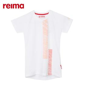 【瑞玛】Reima/瑞玛 儿童短袖弹力舒适休闲运动T恤印花半袖