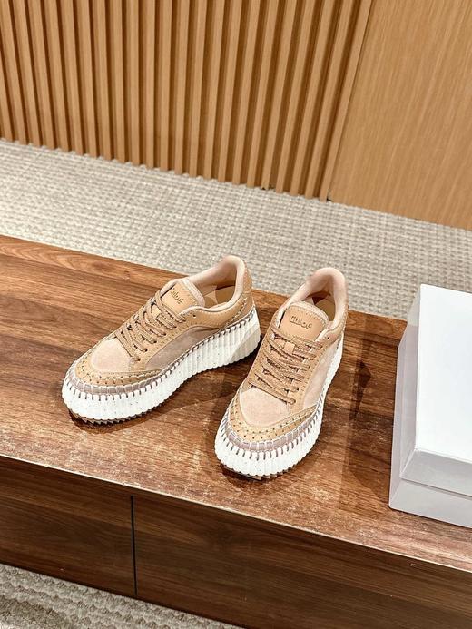 𝐂𝐡𝐥𝐨𝐞ChloeNamaSneaker蔻依新款运动鞋小白鞋、容祖儿和孙怡宋茜明星同款、原材料是可再生物料制作（HC） 商品图5