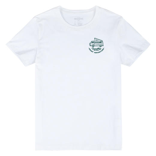 freebase夏日透气短袖T恤户外公路露营风休闲半袖情侣上衣纯色款 NMT-2218 商品图4