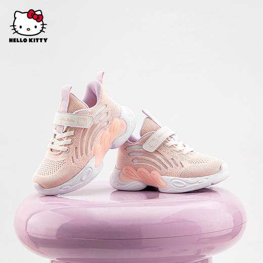 HelloKitty童鞋女童运动鞋春夏女孩透气跑鞋轻便休闲鞋26-37 K4526803 商品图1