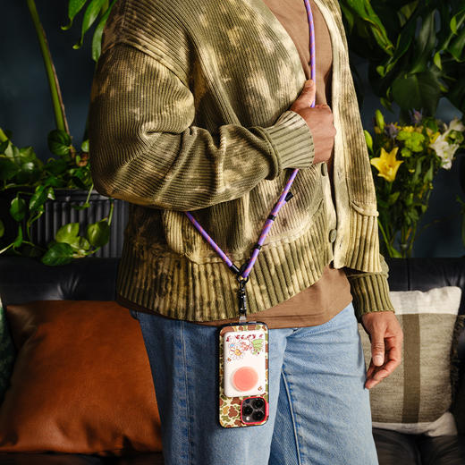【植物行者】木瓜黄·手机背带 Wristlet&Strap手机绳链 Strap手机背带系列 商品图3