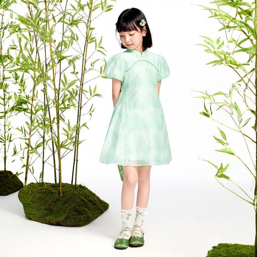 女童短袖连衣裙夏季新款安奈儿童装实体店同款AG523610 商品图5