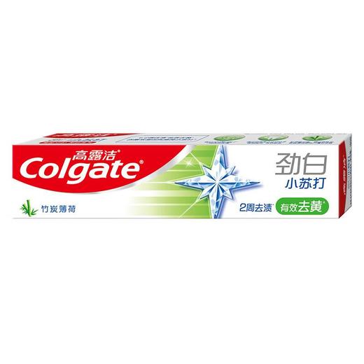 高露洁劲白竹炭薄荷味牙膏180g 商品图4