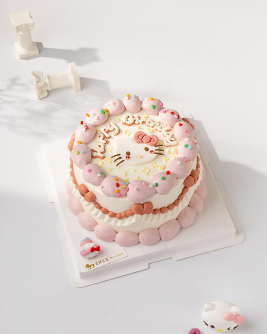 复古Kitty生日蛋糕 商品图0