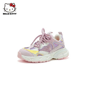 HelloKitty童鞋女童网鞋春夏女孩透气运动鞋儿童潮鞋26-37 K3526837