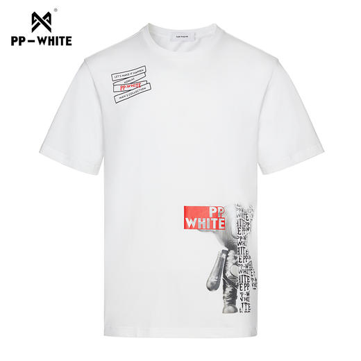 PP-WHITE 【T恤】 WTD052201138 商品图5