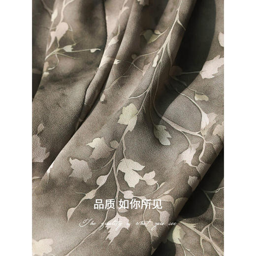 COCOBELLA[伽罗往事]设计师款立体花苞半身裙夏雪纺长裙HS3068 商品图4