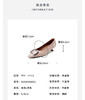Westory2025年春季小方头浅口低跟金属方扣通勤商务单鞋S25AE58831 商品缩略图8
