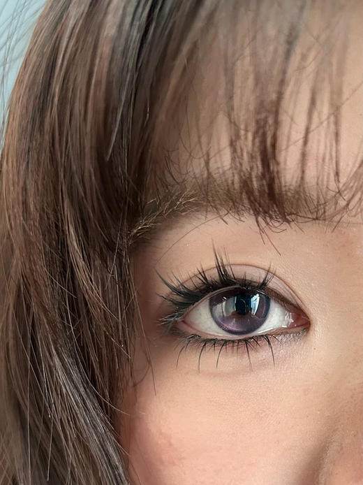 Jellydoll 黑加仑 半年抛 两片 14.2mm 参考着色 13.4mm 基弧 8.6 含水 38% 新锐国货 商品图3