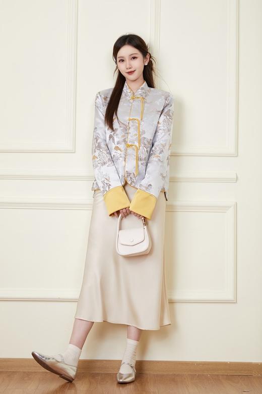 Le Malene 新中式国风提花撞色外套 20129 商品图1