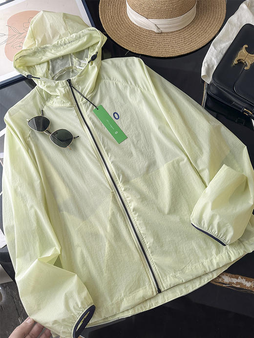 为夏而生 薄如蝉翼！2025网格超轻黑科技防Z外线连帽弹力防晒衣女夏 商品图5