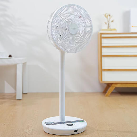 西哲（sezze）日本电风扇落地扇家用空气循环扇智能直流变频台地扇果岭风扇大风量遥控轻音节能涡轮立式换气扇 Y-228PLUS 商品图0