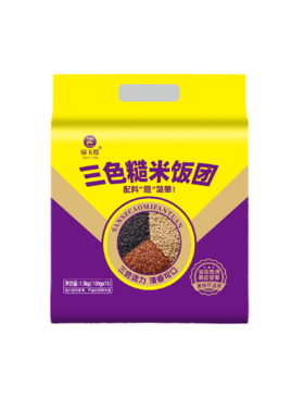 臻玉糯三色糙米饭100g/袋