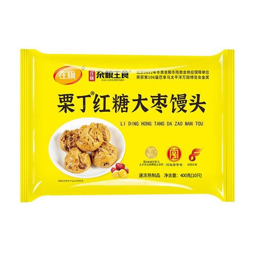 在旗红糖大枣馒头400g 商品图0