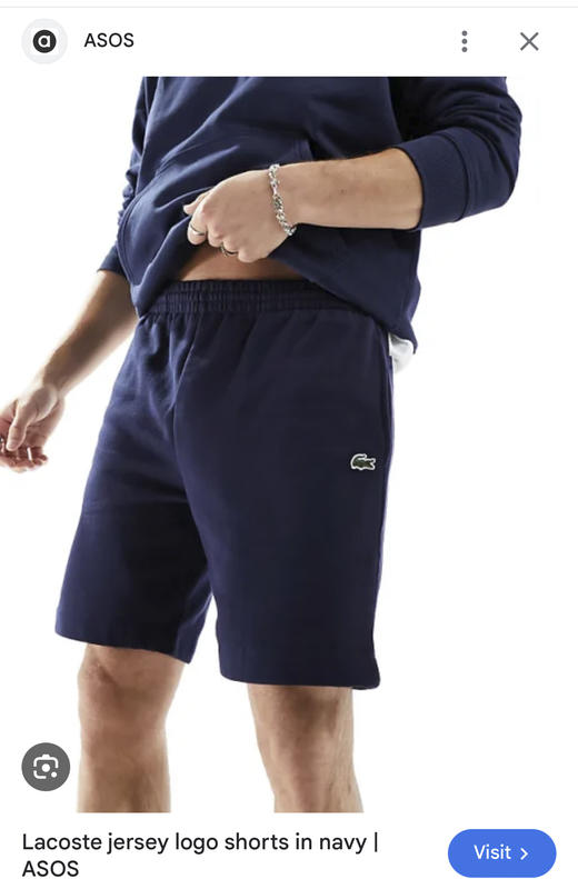 L.A.C 法西小渔 松紧弹力休闲短裤中裤 DK347 商品图3