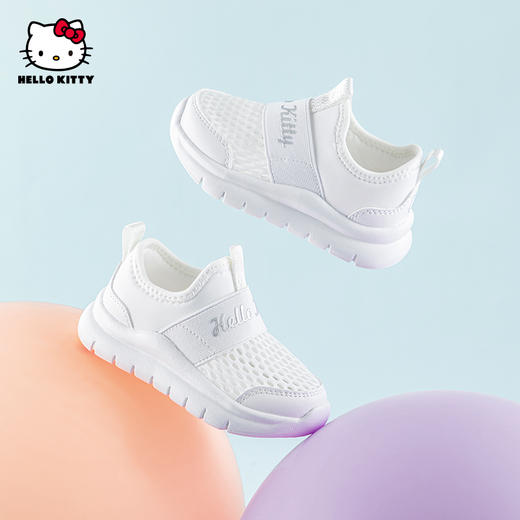 HelloKitty童鞋女童网鞋春夏季儿童透气单网运动鞋女宝宝鞋24-33 K4516862 商品图2