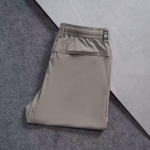 薄款夏季男士抽绳松紧腰速干透气直筒休闲长裤   YMXZ-95139* 商品图2