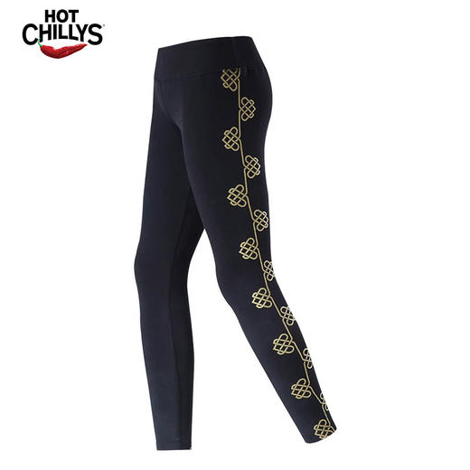 HOTCHILLYS热椒 F9女士登山滑雪保暖长裤抑菌排汗长裤 HCA9122P 商品图1