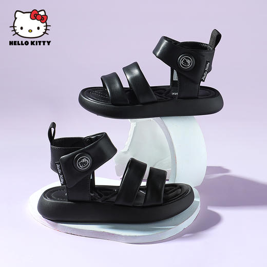 HelloKitty童鞋女童凉鞋夏季新品小女孩高帮罗马凉鞋潮28-35 K3526878 商品图1