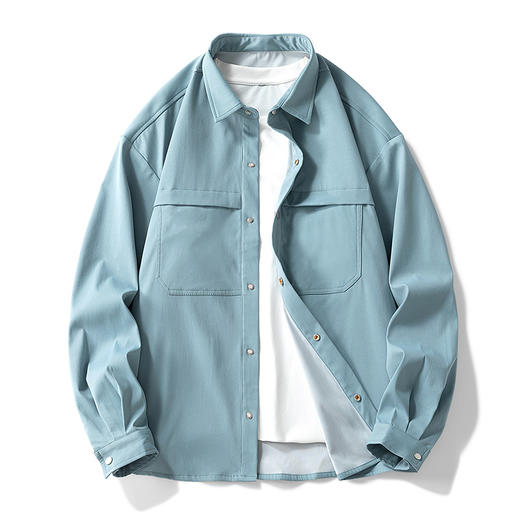 SCWJ斯辰唯佳丨情侣款百搭夹克衬衫 商品图13