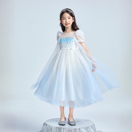 女童短袖礼裙夏季新款安奈儿童装实体店同款AG523668 商品图3