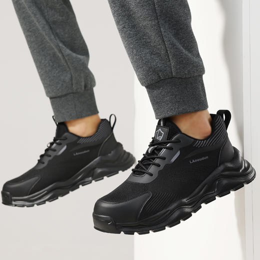 蓝鸥盾劳保鞋男防砸防刺4.0凯夫拉橡塑底四季款轻便 商品图7