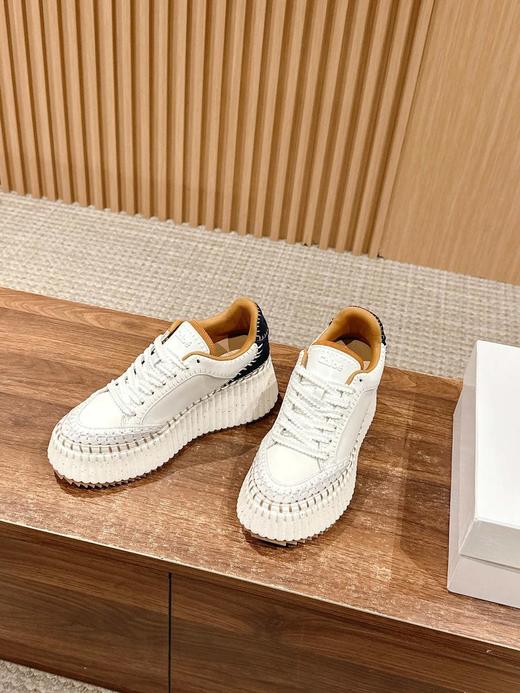 𝐂𝐡𝐥𝐨𝐞ChloeNamaSneaker蔻依新款运动鞋小白鞋、容祖儿和孙怡宋茜明星同款、原材料是可再生物料制作（HC） 商品图1