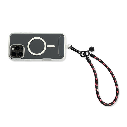 【植物行者】熔岩黑·手机腕带 Wristlet&Strap手机绳链 Strap手机腕带系列 商品图1