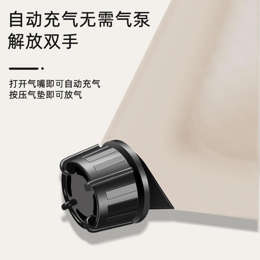 【巨舒适！多功能气垫床】全自动充气床，轻便舒适。车载，野餐、露营必备。多用途设计，贴合人体曲线，释放双手自动充气，享受户外魅力！ 商品图3