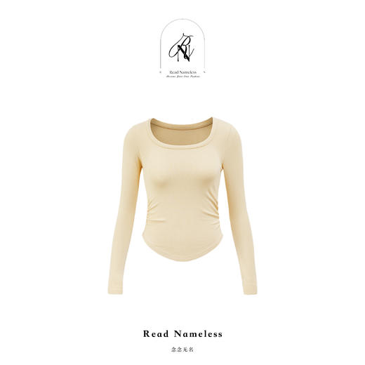 Read Nameless /心动打底衫 鹅黄色 2025/3/27 商品图1