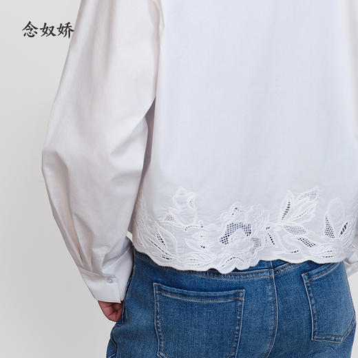 【商场同款】CNB5377-CNB5376 “ 刺绣两色衬衫” 舒适好穿  减龄耐看 商品图2