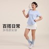 跃牌（呗咪纷纷系列）大码凉感运动速干宽松运动短袖上衣女跑步健身罩衫瑜伽T恤DX3014 商品缩略图4