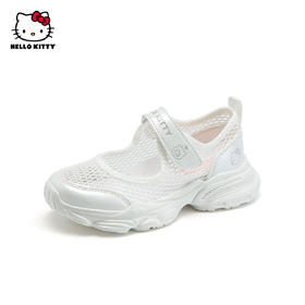 hellokitty童鞋女童鞋子夏季儿童透气网眼鞋女孩玛丽珍鞋28-37 K5526849