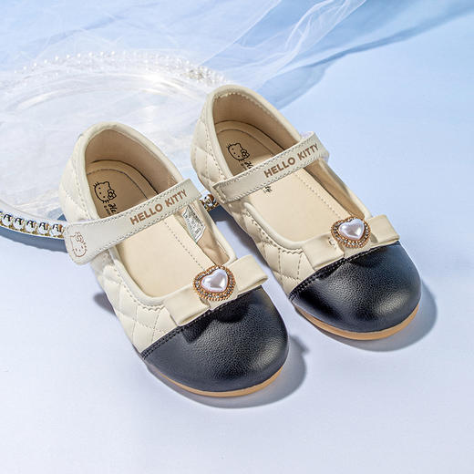 HelloKitty童鞋女童公主鞋春季时尚儿童小皮鞋宝宝单鞋28-35 K5526865 商品图1