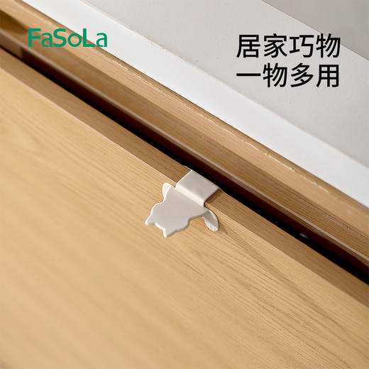 FaSoLa马桶圈提盖器可爱卡通硅胶掀盖器放脏手坐便器座便器提手神器 商品图7